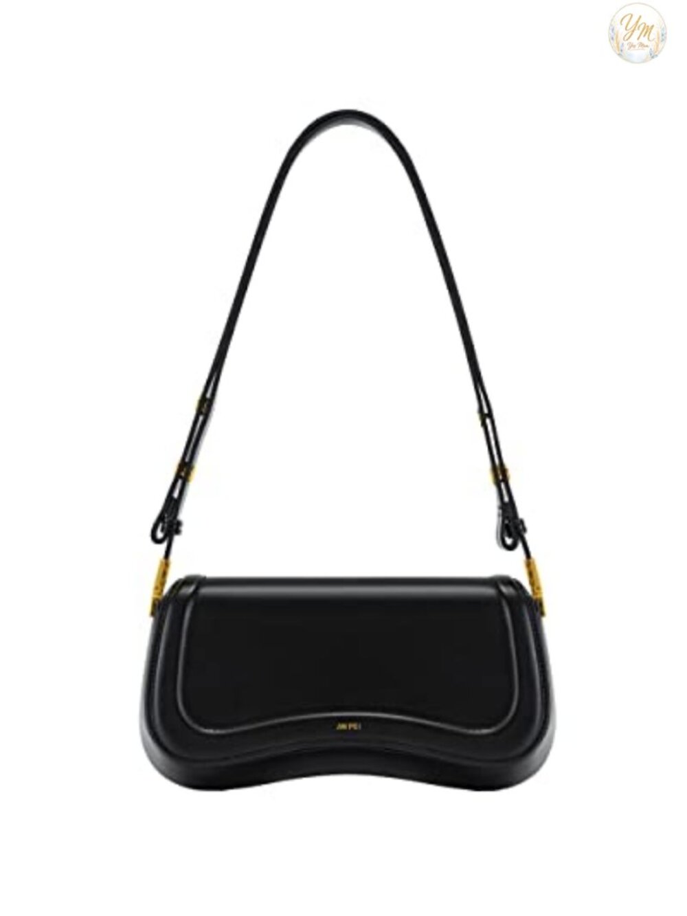 Women's Vegan Leather Shoulder Hobo Bag Magnetic Snap Closure